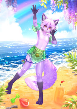 Summer YCH Collab Dry