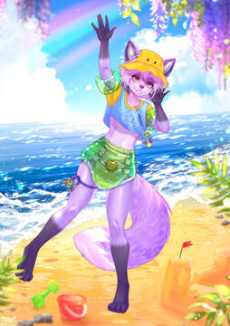 Summer YCH Collab Wet Outfit Summer YCH Collab Wet Outfit