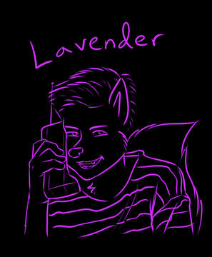 80's LavenderFox